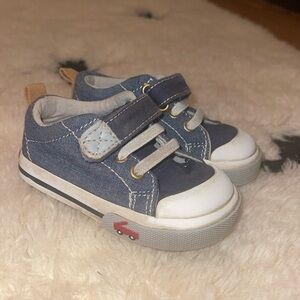 See Kai Run blue toddler shoes